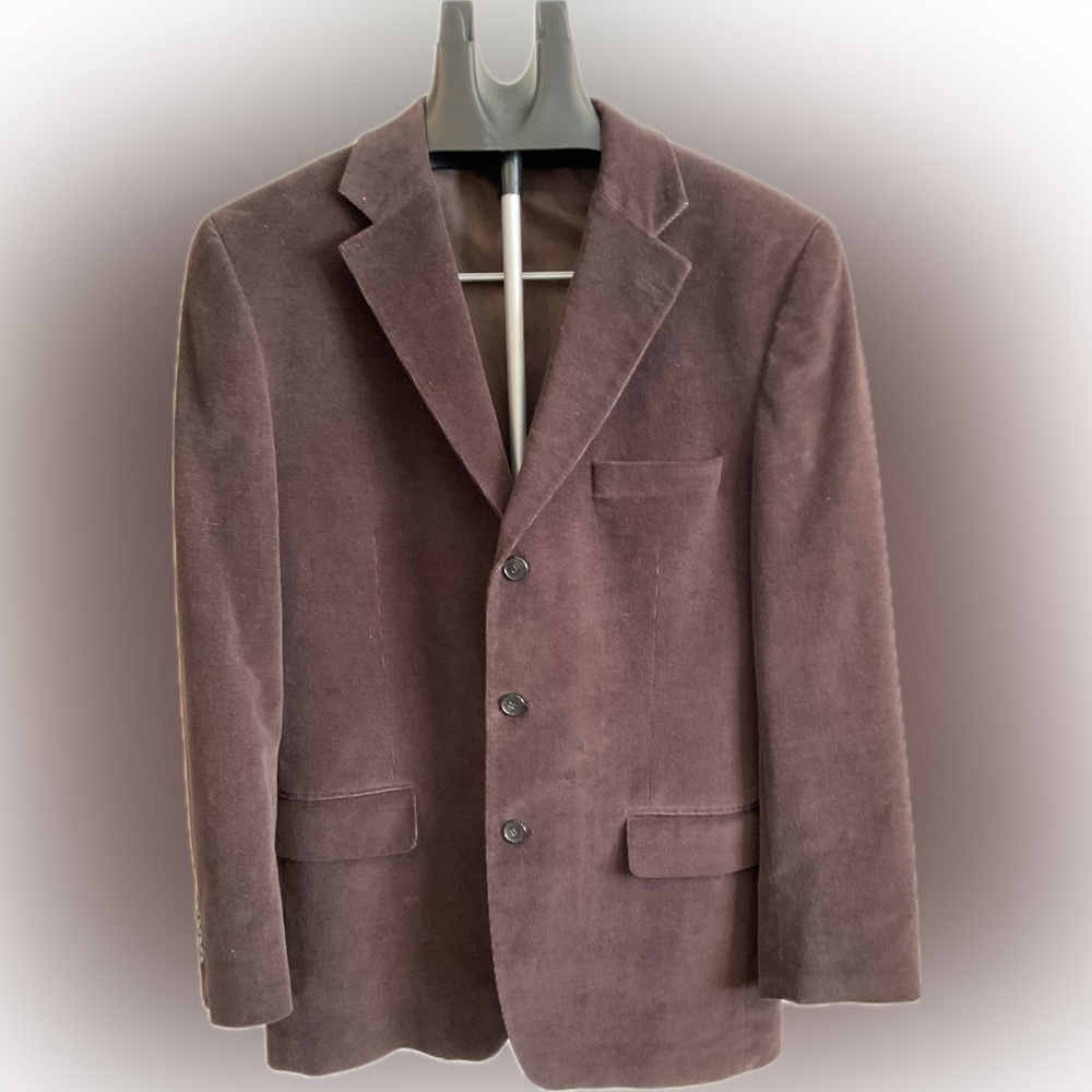 Alfani Corduroy Brown Blazer